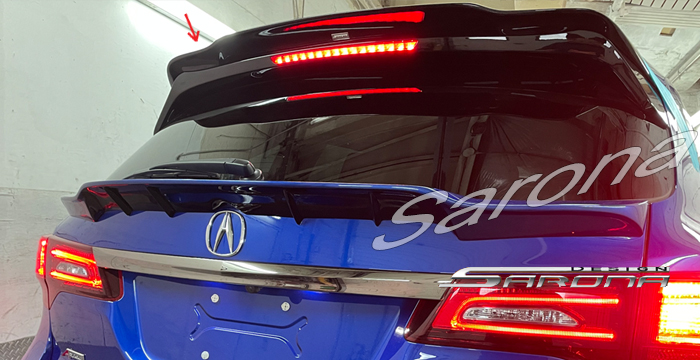 Custom Acura MDX  SUV/SAV/Crossover Roof Wing (2017 - 2020) - $450.00 (Part #AC-023-RW)